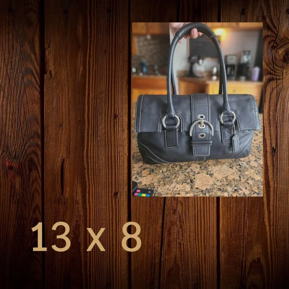 COACH Soho Black Y2K Satchel - Picture 7 of 10